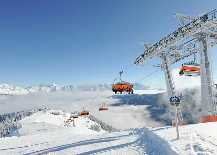 Lejlighed In Ski Area In With Sauna Leogang